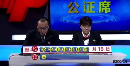 第2021018期七乐彩开奖现场截图图片