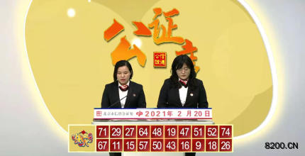 第2021041期快乐8开奖现场截图图片