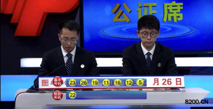 第2021021期七乐彩开奖现场截图图片