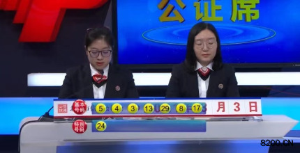 第2021023期七乐彩开奖现场截图图片