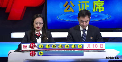 第2021026期七乐彩开奖现场截图图片