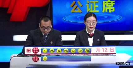第2021027期七乐彩开奖现场截图图片