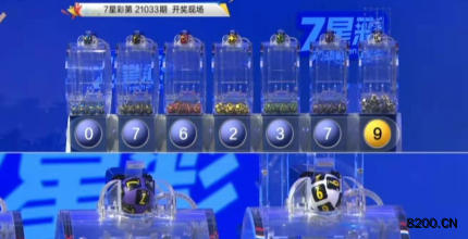第2021033期七星彩开奖现场截图图片