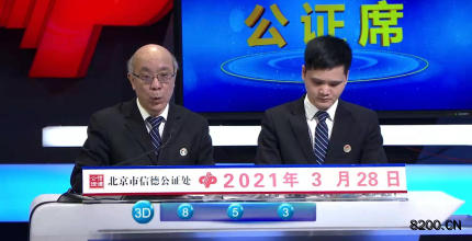 第2021077期福彩3D开奖现场截图图片