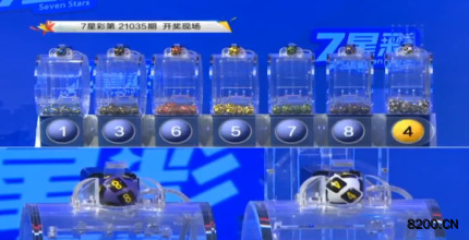 第2021035期七星彩开奖现场截图图片