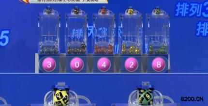 第2021088期排列3开奖现场截图图片