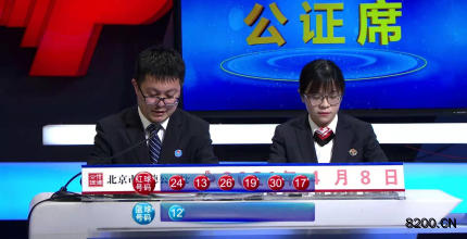 第2021037期双色球开奖现场截图图片