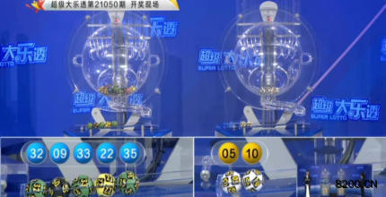 第2021050期大乐透开奖现场截图图片