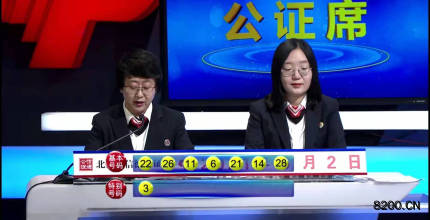 第2021062期七乐彩开奖现场截图图片