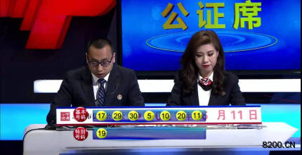 第2021066期七乐彩开奖现场截图图片