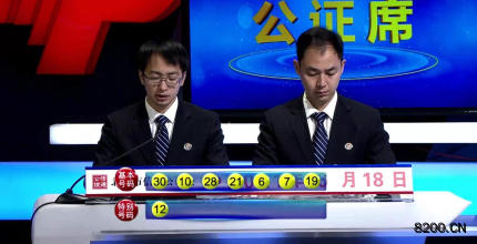 第2021069期七乐彩开奖现场截图图片