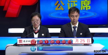第2021083期双色球开奖现场截图图片