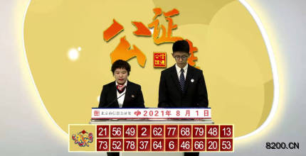 第2021203期快乐8开奖现场截图图片