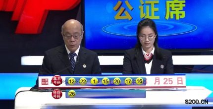 第2021098期七乐彩开奖现场截图图片