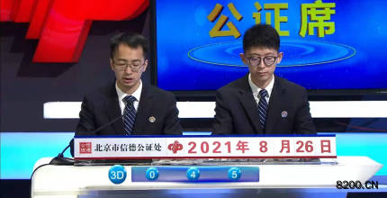 第2021228期福彩3D开奖现场截图图片