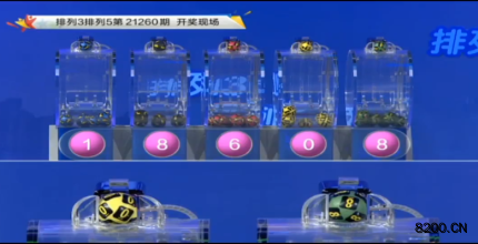 第2021260期排列3开奖现场截图图片
