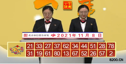 第2021298期快乐8开奖现场截图图片