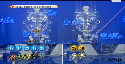 第2021139期大乐透开奖现场截图图片