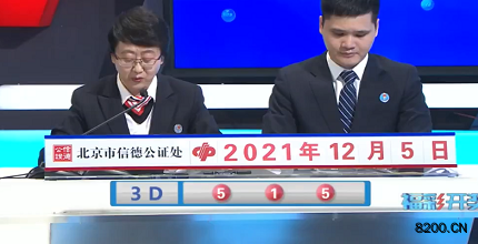 第2021325期福彩3D开奖现场截图图片