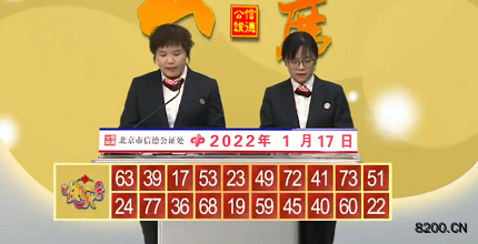 第2022017期快乐8开奖现场截图图片