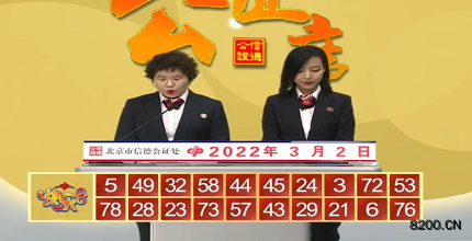 第2022051期快乐8开奖现场截图图片