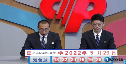 第2022060期双色球开奖现场截图图片