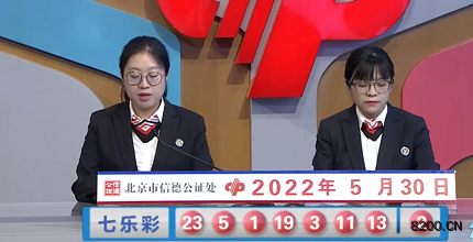 第2022060期七乐彩开奖现场截图图片