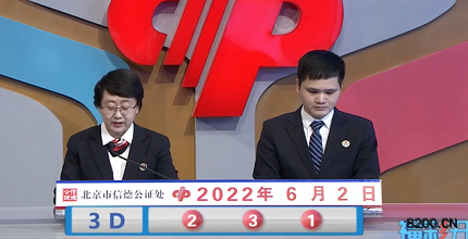 第2022143期福彩3D开奖现场截图图片