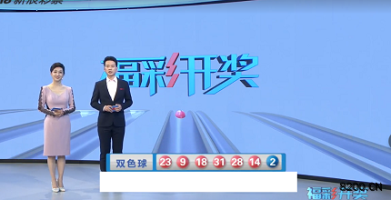 第2022065期双色球开奖现场截图图片