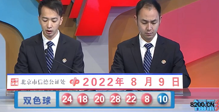 第2022091期双色球开奖现场截图图片