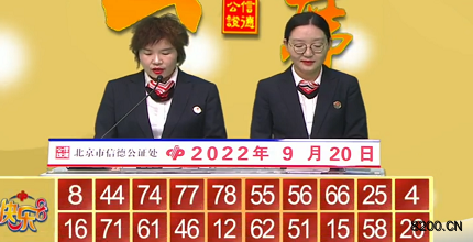 第2022253期快乐8开奖现场截图图片