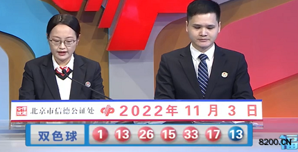 第2022126期双色球开奖现场截图图片