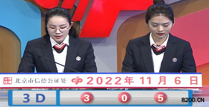 第2022296期福彩3D开奖现场截图图片