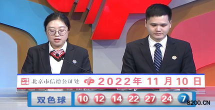第2022129期双色球开奖现场截图图片