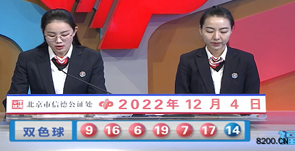 第2022139期双色球开奖现场截图图片