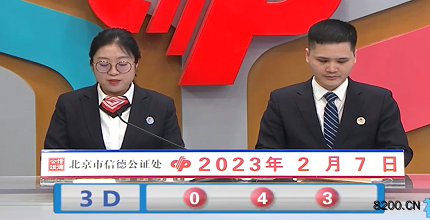 第2023028期福彩3D开奖现场截图图片