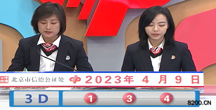 第2023089期福彩3D开奖现场截图图片
