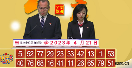 第2023101期快乐8开奖现场截图图片