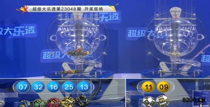 第2023048期大乐透开奖现场截图图片