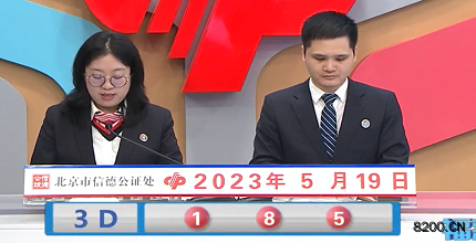 第2023129期福彩3D开奖现场截图图片