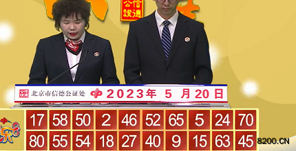 第2023130期快乐8开奖现场截图图片