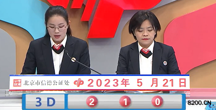 第2023131期福彩3D开奖现场截图图片