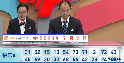 第2023173期快乐8开奖现场截图图片