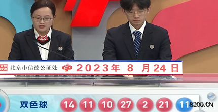 第2023098期双色球开奖现场截图图片