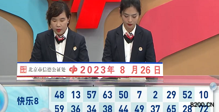 第2023228期快乐8开奖现场截图图片