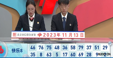 第2023303期快乐8开奖现场截图图片
