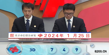 第2024025期福彩3D开奖现场截图图片