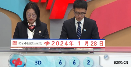 第2024028期福彩3D开奖现场截图图片