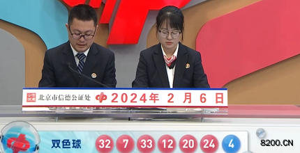 第2024016期双色球开奖现场截图图片