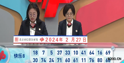 第2024048期快乐8开奖现场截图图片